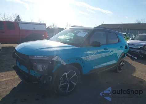 2022 Chevrolet Trailblazer Fwd Rs z USA, uszkodzony, nr VIN KL79MTSLXNB016946